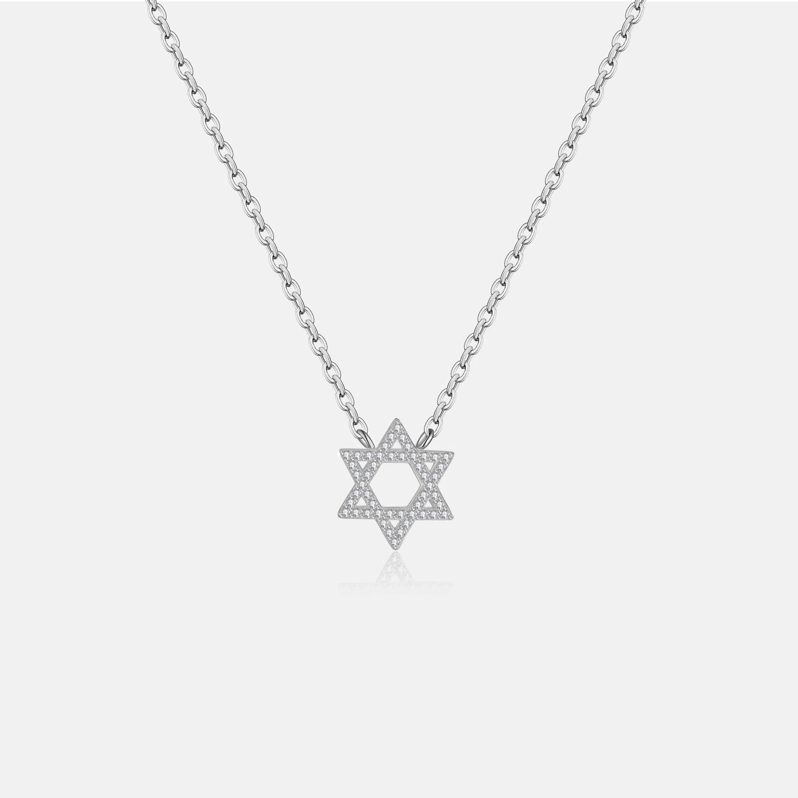 שרשרת כסף 925 - מגן דוד